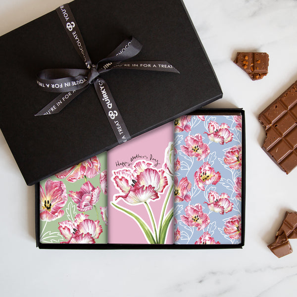Mother's Day Tulips Chocolate Gift Set