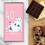 40th Birthday - Nailing It! Chocolate Gift Set