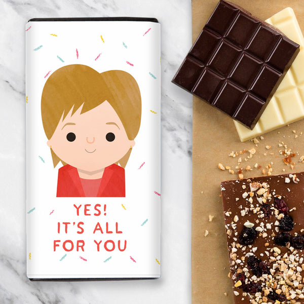 Yes! Nicola Sturgeon Gift Chocolate