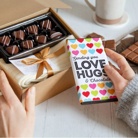 quirky personalised chocolate gifts