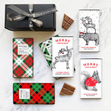 Scottish Christmas Chocolate - 6 Bar Gift Box