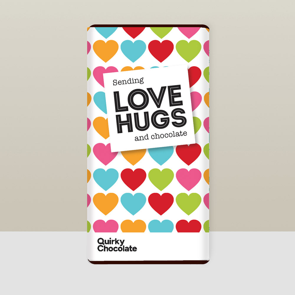 Sending Love, Hugs & Chocolate Gift