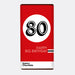 Happy 80th Birthday Chocolate