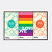 LOVE is LOVE Pride Flag Chocolate