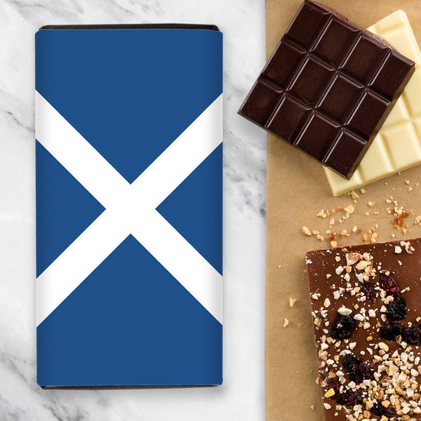 Scotland Flag Chocolate