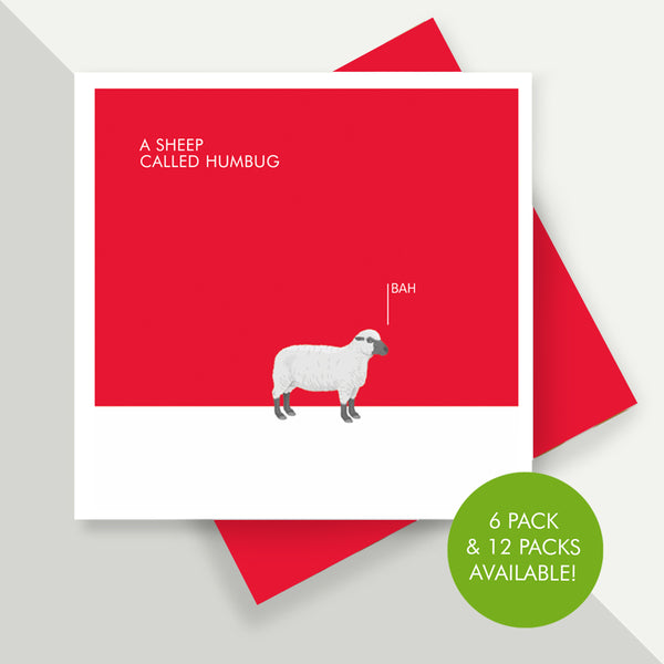 Christmas Card Packs - A Sheep Called Humbug