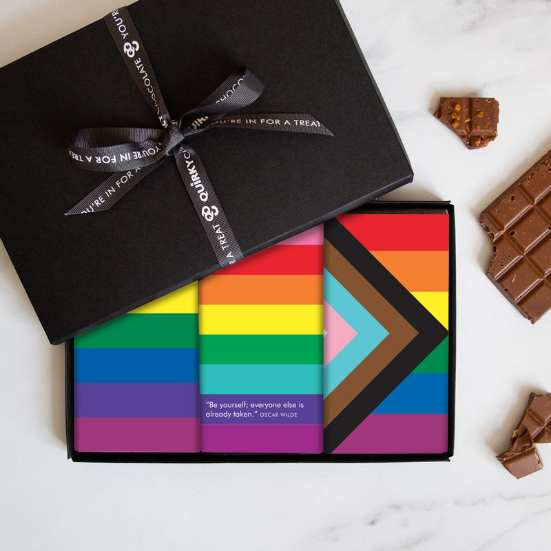 History of Gay Pride Flags Gift Chocolate Set