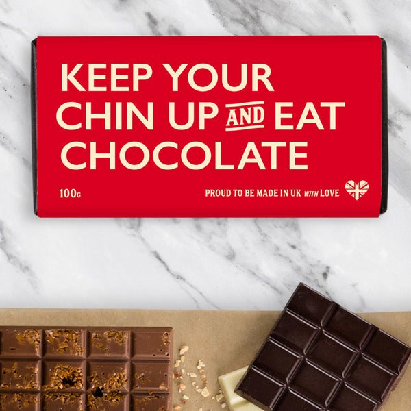 Keep Your Chin Up Gift Chocolate