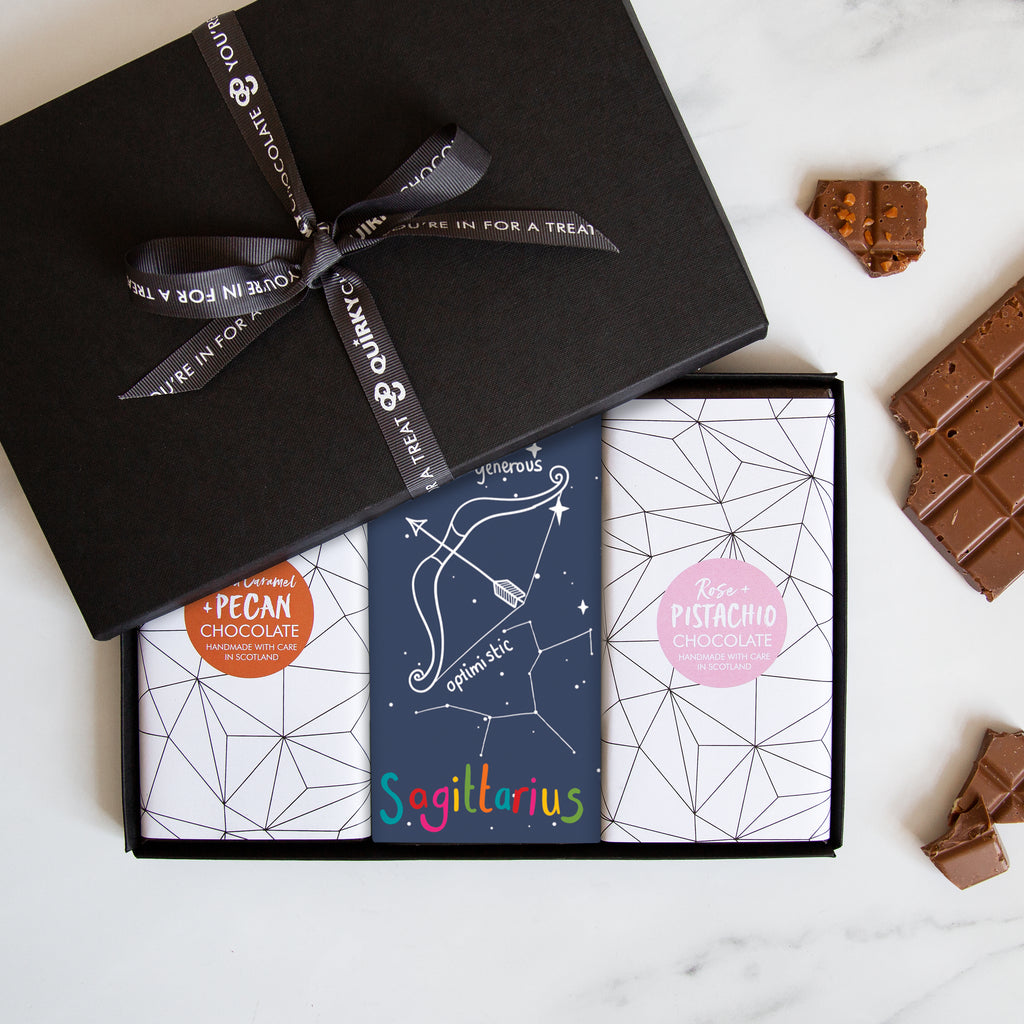 Birthday Zodiac Chocolate Gift Set - Sagittarius
