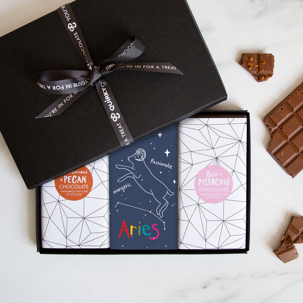Birthday Zodiac Chocolate Gift Set - Aries