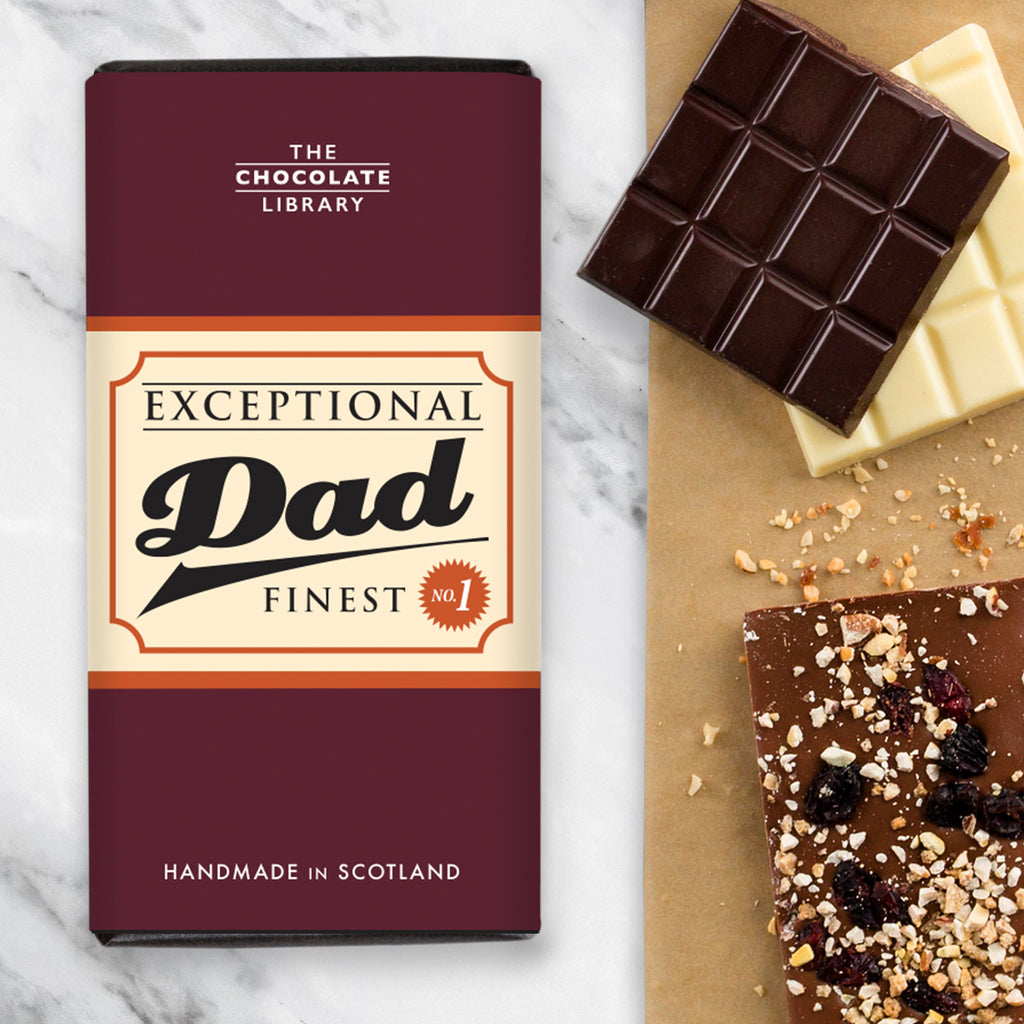 Exceptional Dad Chocolate Gift