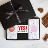 You Made it! Finishers Bar Chocolate Gift