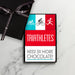 Triathlete Gift Chocolate Box