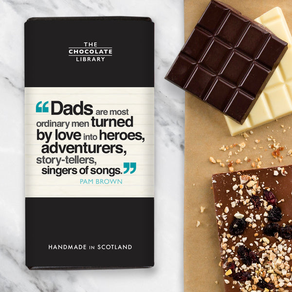 Dad Quotation Chocolate Gift