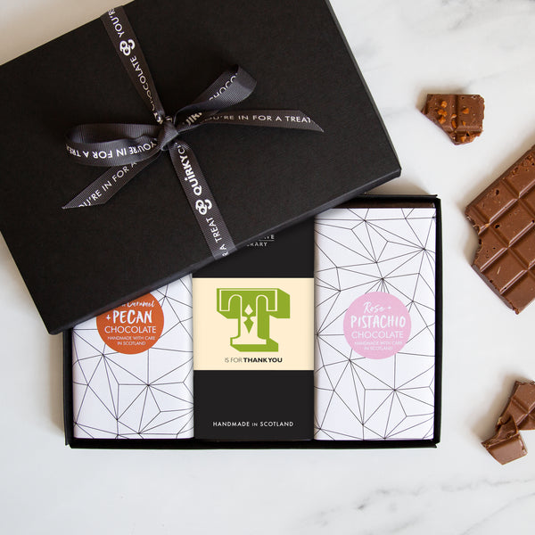 T Is For Thank You Chocolate Gift Set