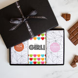 It's A Girl! Chocolate Gift