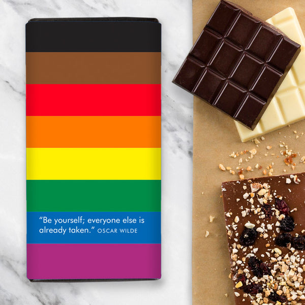 People of Colour Rainbow Pride Flag Chocolate Gift