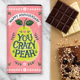 Happy Anniversary You Crazy Pear Chocolate Gift Set