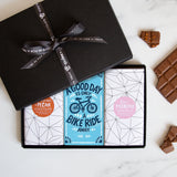 A Good Day Is Only A Bike Ride Away Chocolate Gift