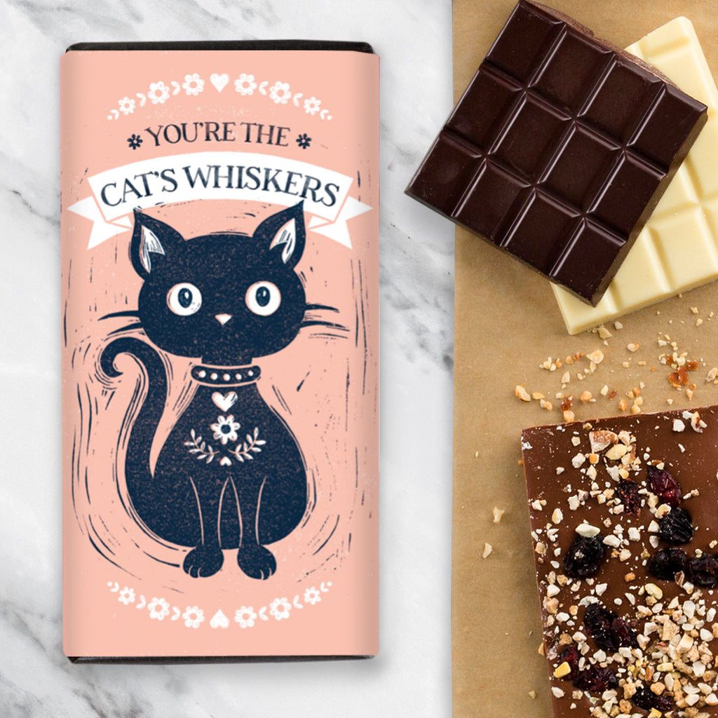 You're The Cat's Whiskers Chocolate Gift