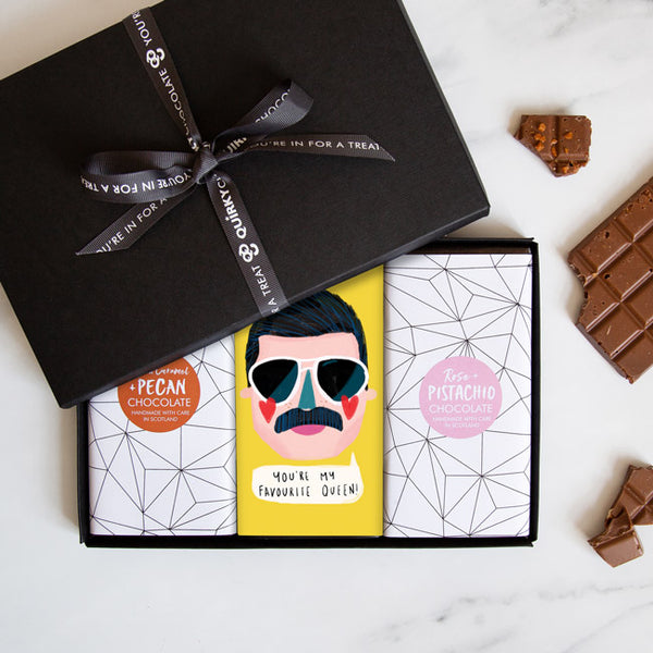 Queen Tribute Bar Chocolate Gift Set