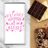 Birthday Wishes and Kisses Chocolate Gift