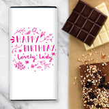 Happy Birthday Lovely Lady Chocolate Gift Set