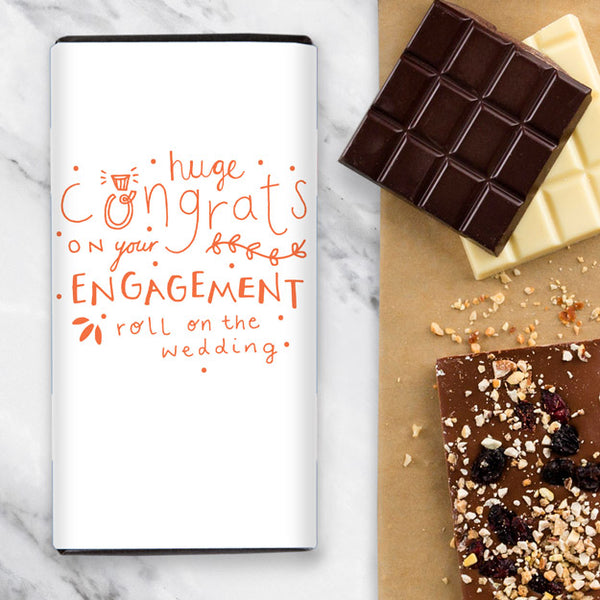 Congrats On Your Engagement Chocolate Gift