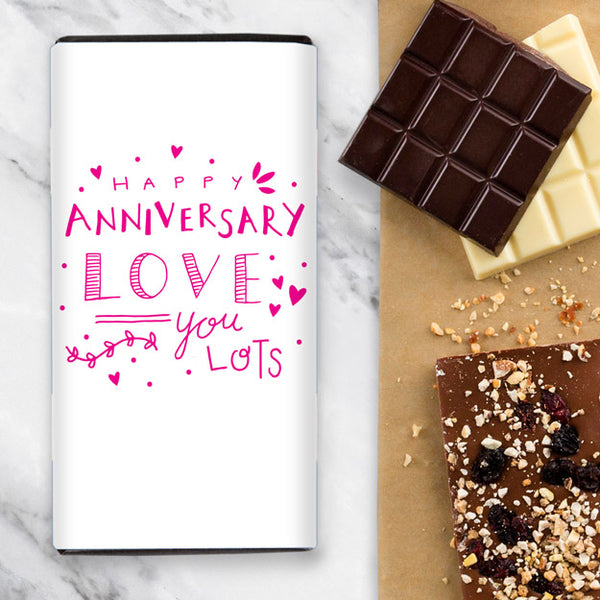 Happy Anniversary Chocolate Gift