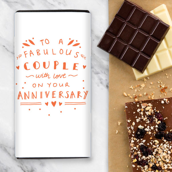 Fabulous Couple Anniversary Chocolate Gift