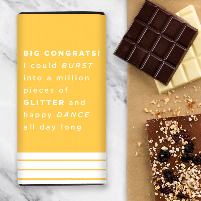 Big Congrats Chocolate Gift