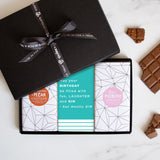 Happy Birthday Gin Lover Chocolate Gift