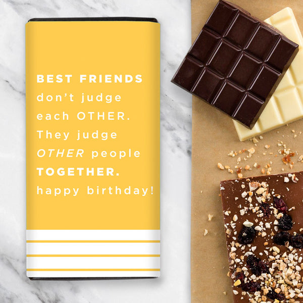Happy Birthday Best Friend Chocolate Gift