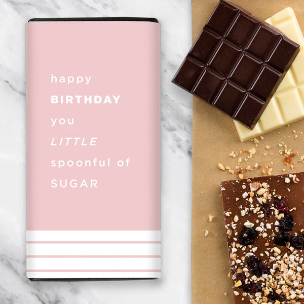 Happy Birthday Sugar Chocolate Gift