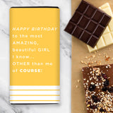 Happy Birthday Beautiful Girl Chocolate Gift Set