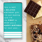 Happy Belated Birthday Chocolate Gift Set