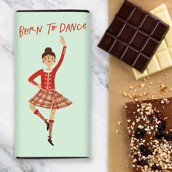 Scottish Highland Dancer Chocolate Gift