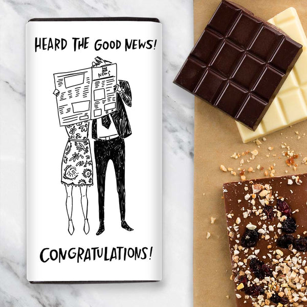 Good News! Congrats Chocolate Gift