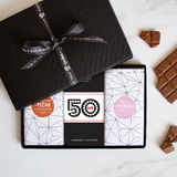 50th Birthday Milestone Chocolate Gift