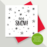Christmas Card Packs - Let It Snow!