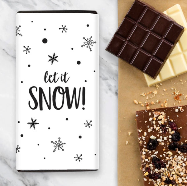 Let It Snow! Christmas Chocolate Gift