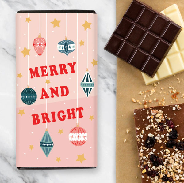 Merry & Bright Christmas Chocolate Gift